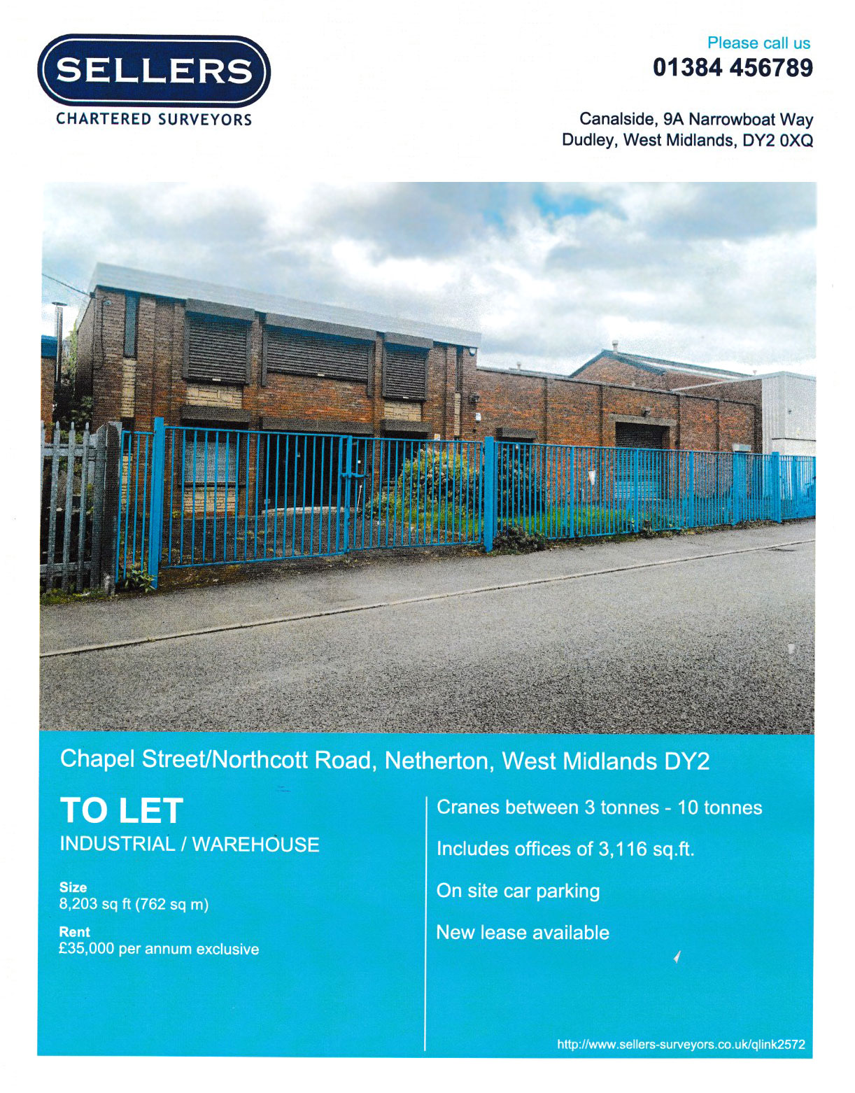 Chapel Street Industrial Rental Leaflet